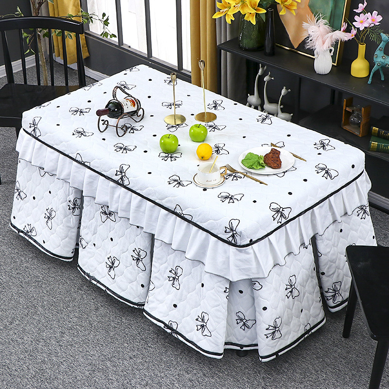 New coffee table electric stove cover roasting fire cover roasting stove cover rectangular living room roasting fire quilt roasting fire table cover winter