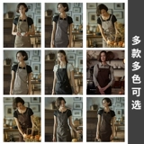 Водонепроницаемый фартук, кофейный чай с молоком, делается под заказ, с печатью вашего логотипа