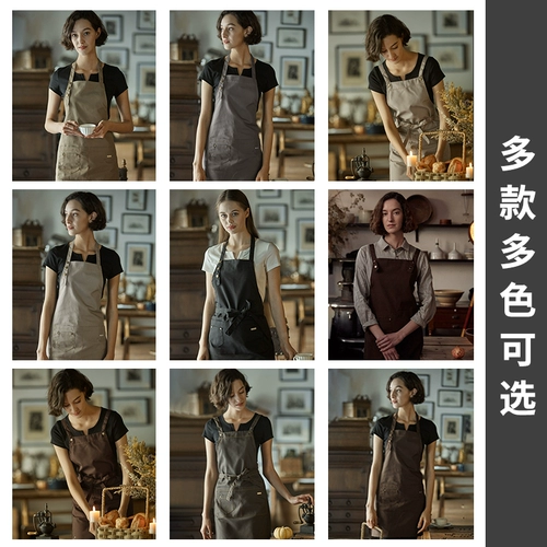 Водонепроницаемый кофейный фартук, делается под заказ, с печатью вашего логотипа