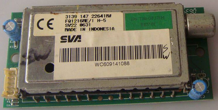 SVA JLT3717 high frequency head board FQ1216ME I H-5 899-td0-gf371h Untested board