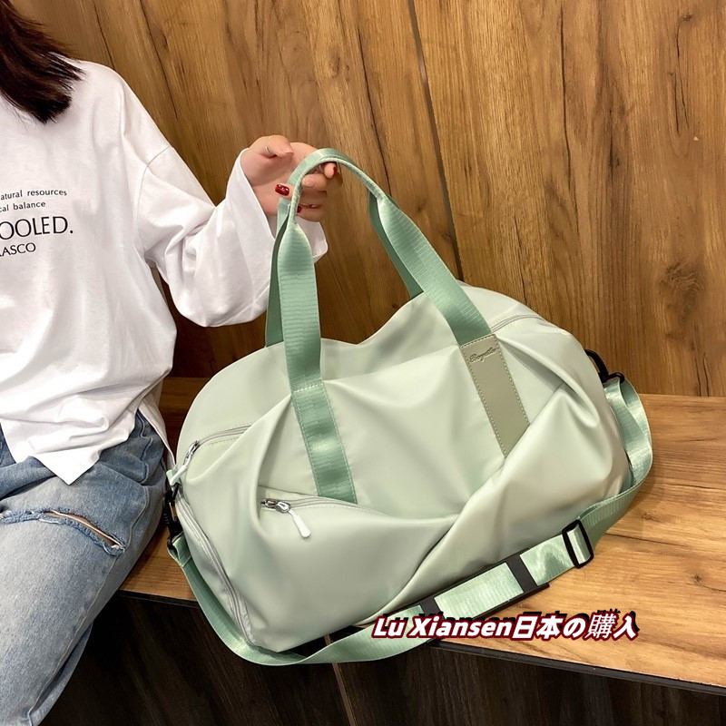 Japanese GP Travel Travel Containing Bag Female Short Portable Hand Luggage Bag Men Dry Wet Separation Fitness Bag