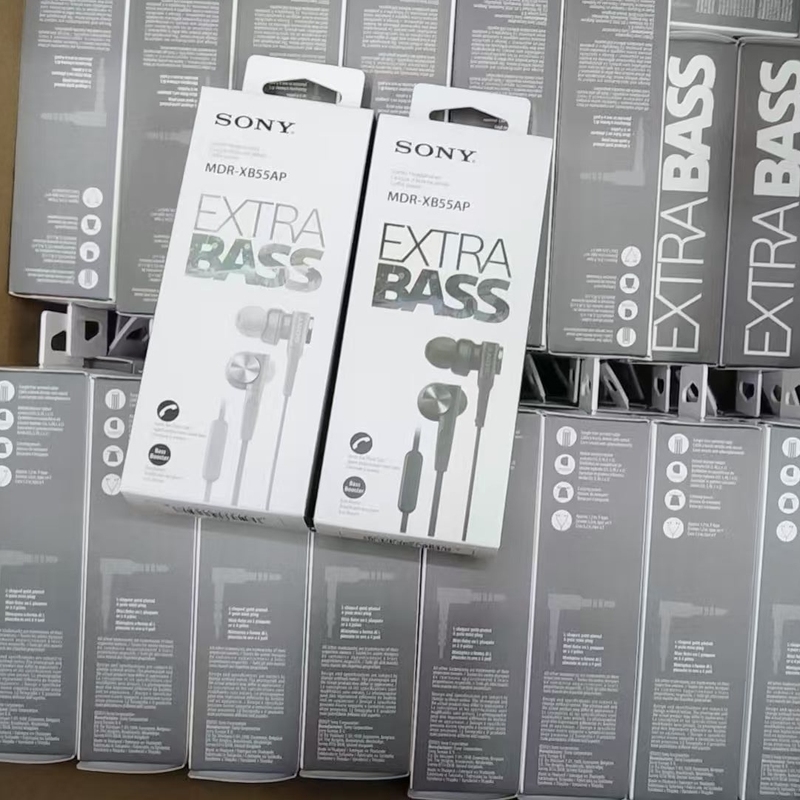 Suitable for Sony Mdr-Xb55Ap Wired Headphones with Heavy Bass, In-Line Control, Cross-Border E-Commerce, Us Version, High Quality Suitable for Sony Mdr-Xb55Ap Wired Headphones with Heavy Bass, In-Line Control, Cross-Border E-Commerce, Us Version, High Quality