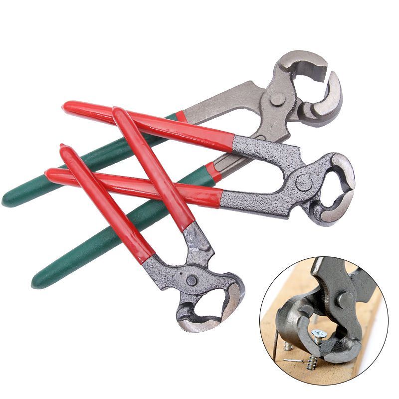 Nutcracker Pulling Nail Pliers Professional Nail Pulling Nails Pincers Pliers Lifting Nail Pliers Shoe Repair Tools 6 inches 8 inches