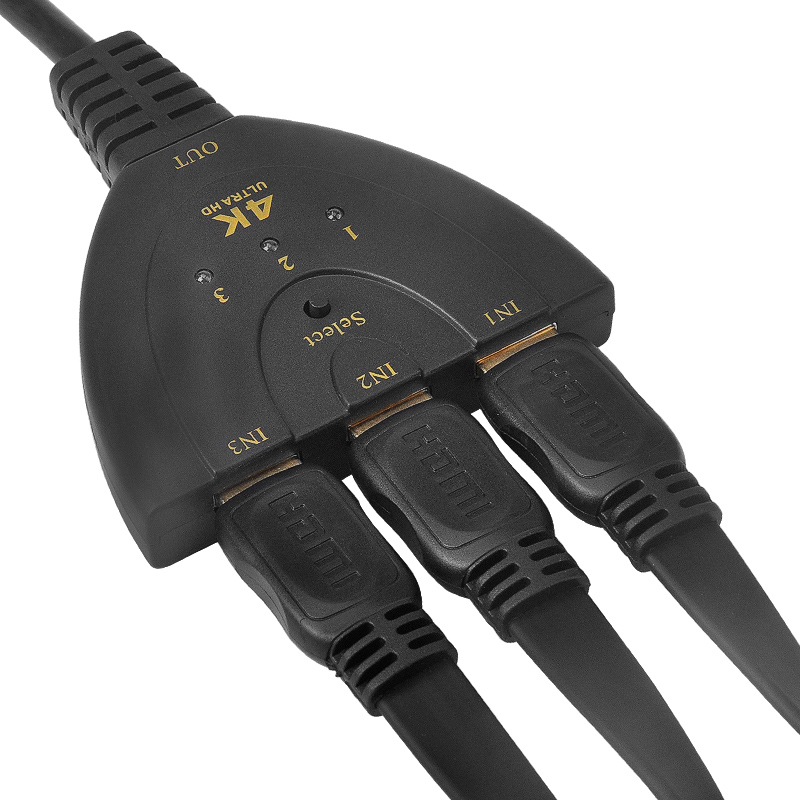 HDMI switcher splitter 3 in 1 out three in two two in one out 2 in 2 in 1 HD TV expansion splitter hdml one minute three
