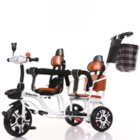 Solid Fetus_ White+Push Bar+Double Guardrail+Music+Big Hanging Bag