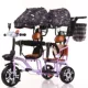 Solid Fetus_ Purple+Push Bar+Double Guardrail+Music+Black Cartoon Double Shed