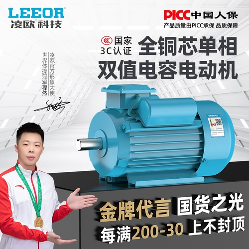 Однофазный двигатель с диаметром.