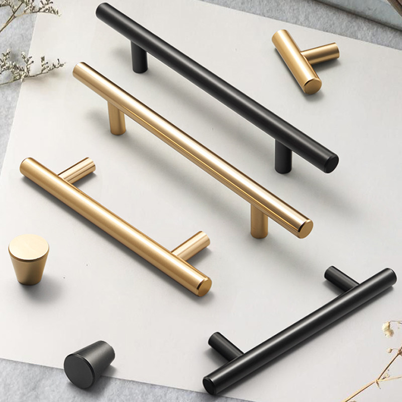 Nordic golden lengthened overall cabinet handle modern minimalist High-end Drawer Cabinet Wardrobe Door Handle 2022 New