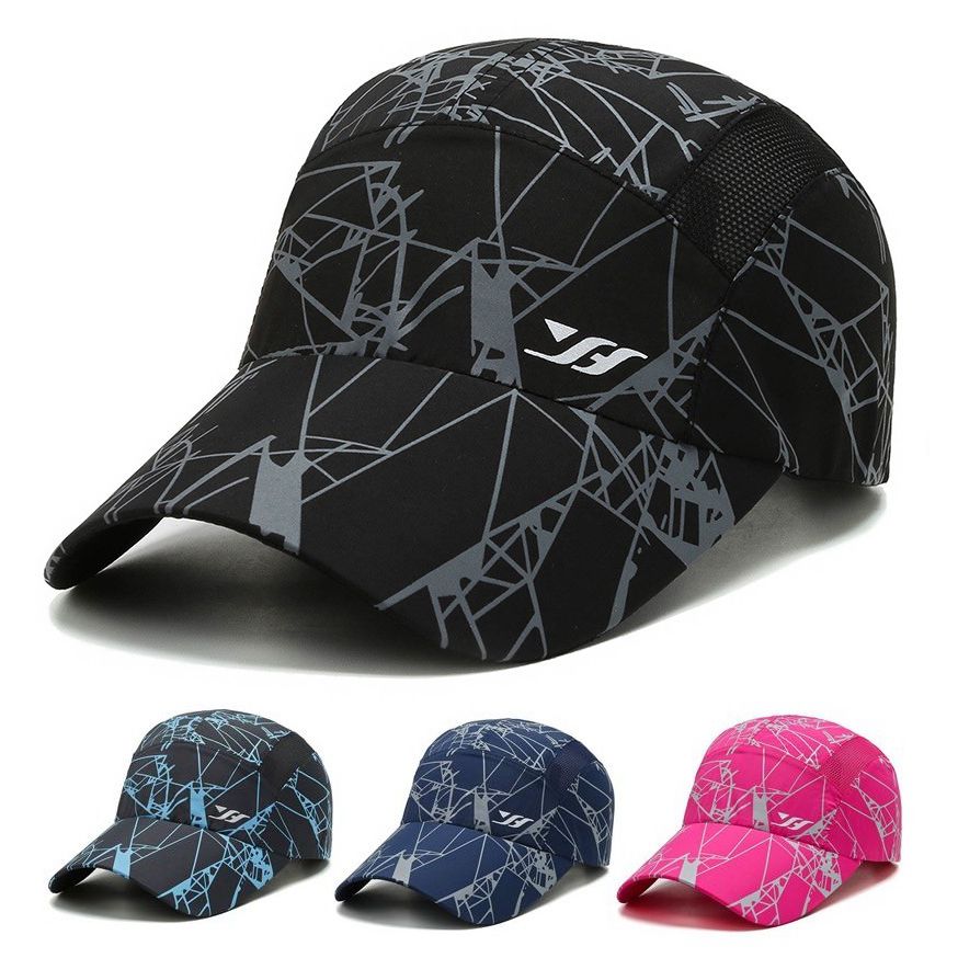 Cool hat speed dry thin section male hat Summer sun sun protection outdoor sports hat baseball cap women casual mesh hat tide