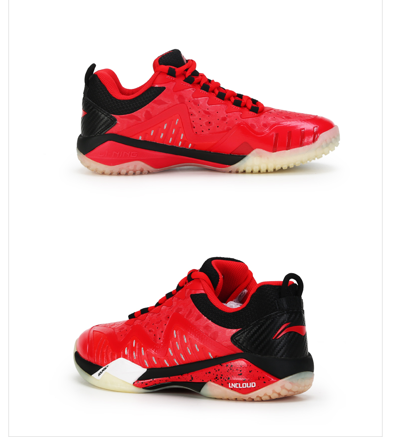 2019 chính hãng giày cầu lông Li Ning bóng trước 4 đá Yuqi giày thoáng khí chống sốc hấp thụ mùa hè AYAP019 pro4.0 - Giày cầu lông giày tập gym nam