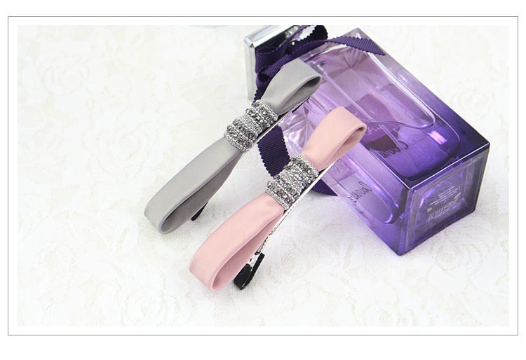 Trang sức Hàn Quốc đơn giản kẹp tóc vải rhinestone mùa xuân clip lớn ngang clip hàng đầu tính khí tóc đuôi ngựa kẹp tóc phụ kiện - Phụ kiện tóc