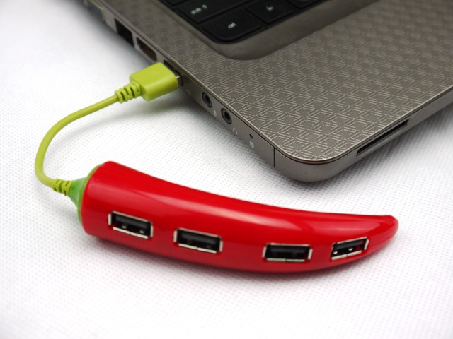 Chili hình HUB USB hub splitter kéo Bốn mở rộng hỗ trợ máy tính HUB 500G ổ cứng - USB Aaccessories cáp kết nối