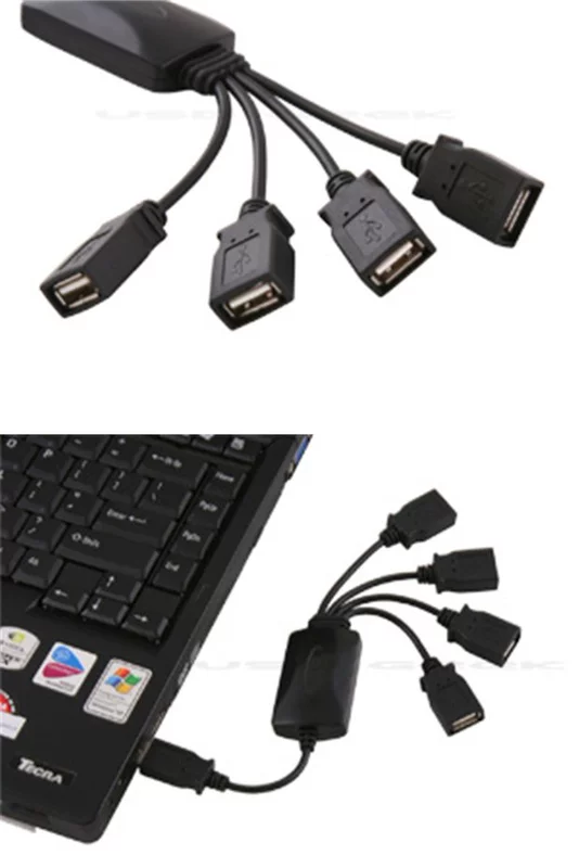 Bạch tuộc máy tính hub USB HUB 1 trì hoãn bốn bốn Trailer 4 giãn nở xốp giao diện usb bên ngoài - USB Aaccessories