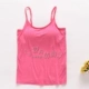 Modal với áo ngực yếm nữ không có vòng thép miễn phí bra cup one yoga thể thao đồ lót chạm đáy