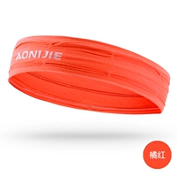 Orange Red [4086 спортивная повязка на голову]