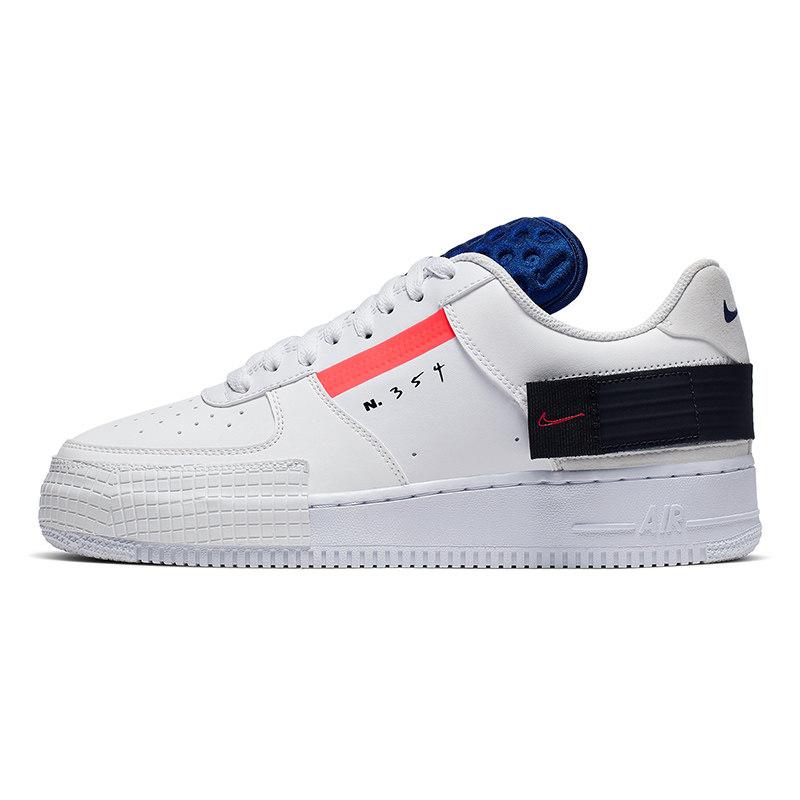 NIKE AIR FORCE 1 Скейтбординг обувь AF1-TYPE спортивные Тенни, в белом и  черном вариантах цветов, низкие слипоны 100% оригинал новое поступление -  купить по выгодной цене | AliExpress