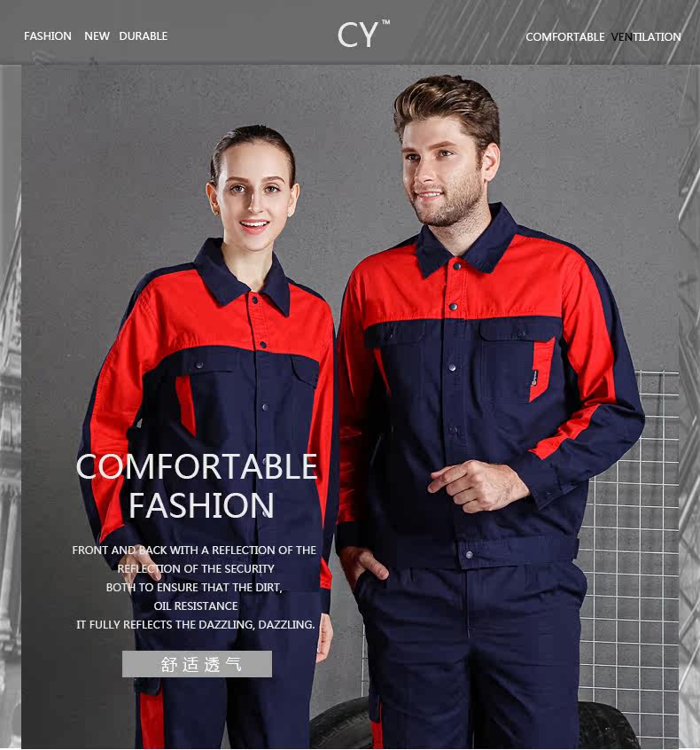 Tenue de travail en coton - Ref 1915230 Image 7