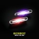 Bicycle Light Laser Tail Light USB Rechargeable Led Warning Light Fixed Gear Mountain Bike Rear Tail Light Cycling Equipment Accessories