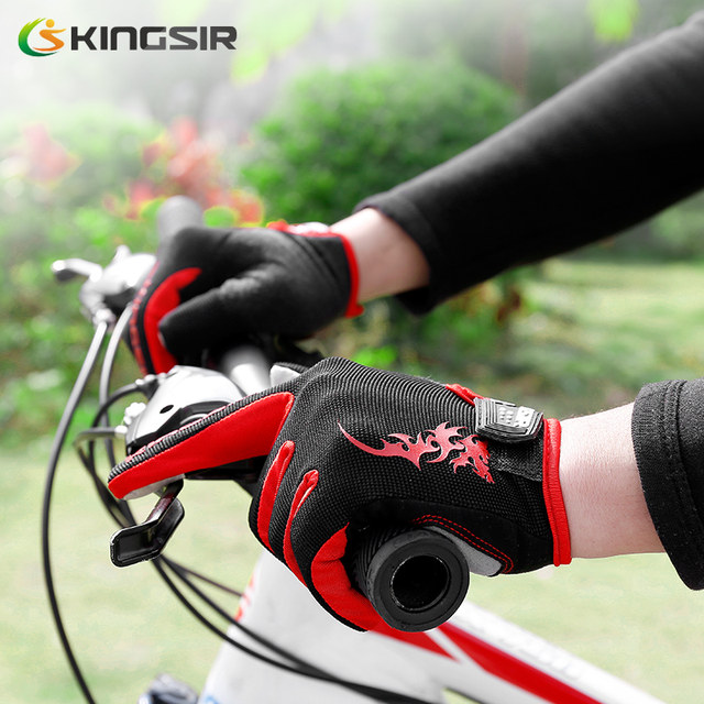 Bicycle gloves full-finger men's and women's winter touch screen cycling gloves mountain bike bicycle road bike motorcycle gloves