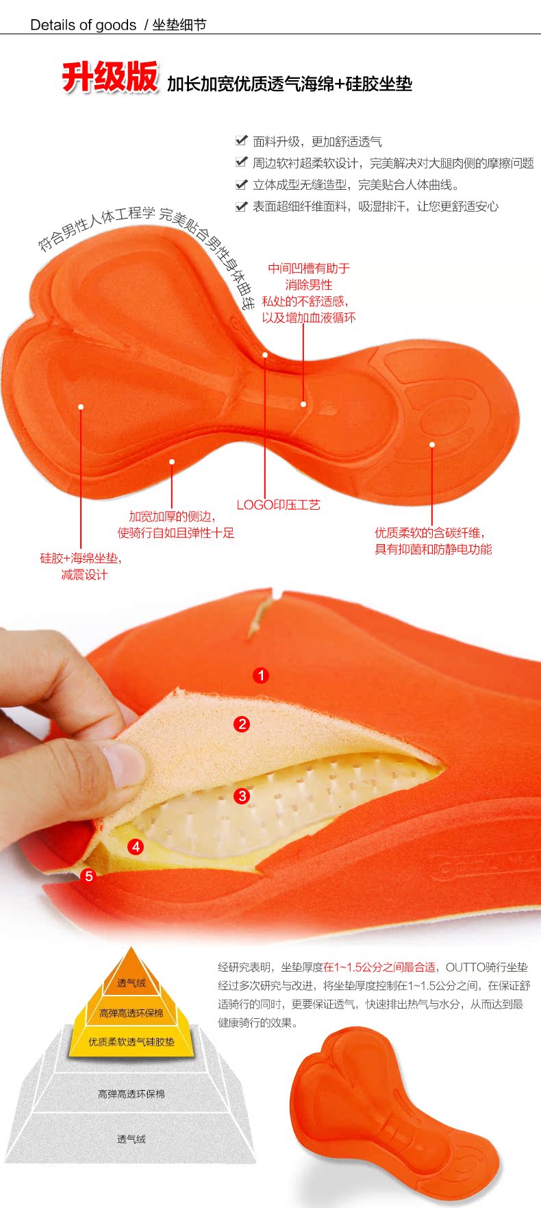 Vêtement cyclisme mixte KINGSIR - Ref 2217661 Image 30