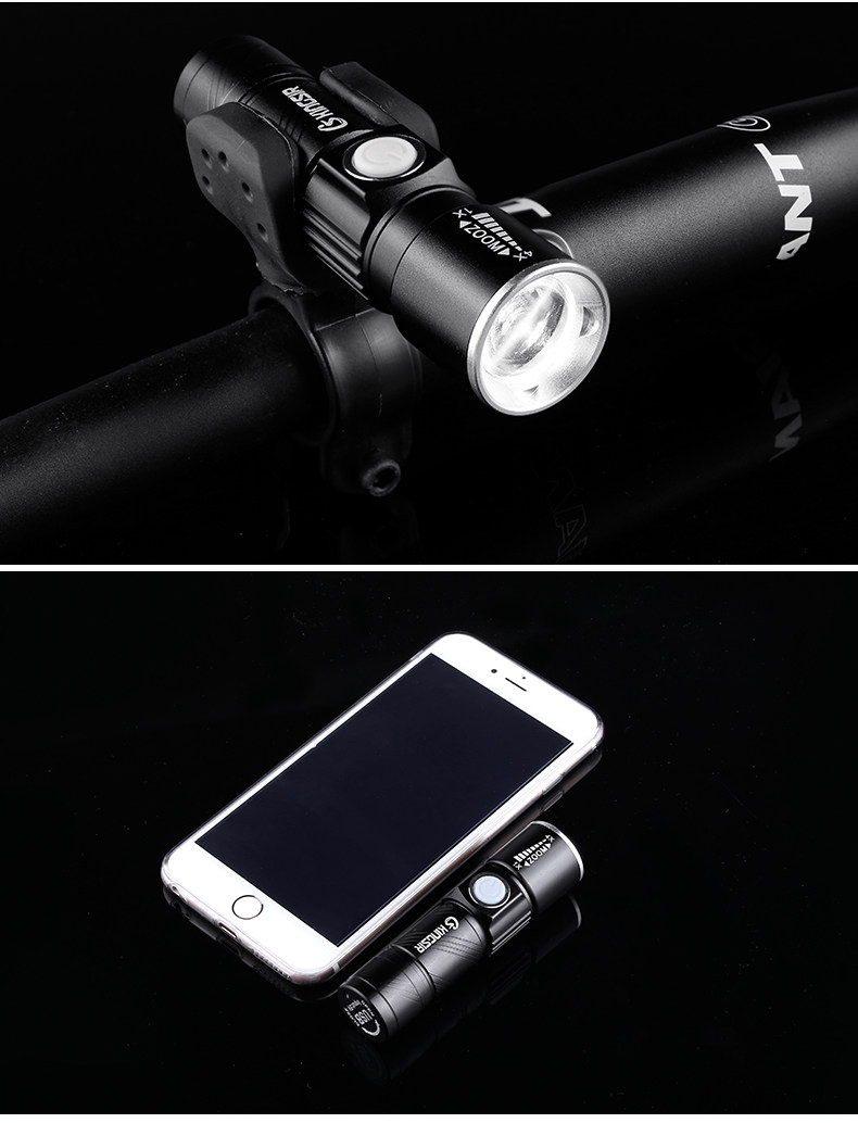 Lumière vélo KINGSIR - phare - Ref 2401648 Image 24