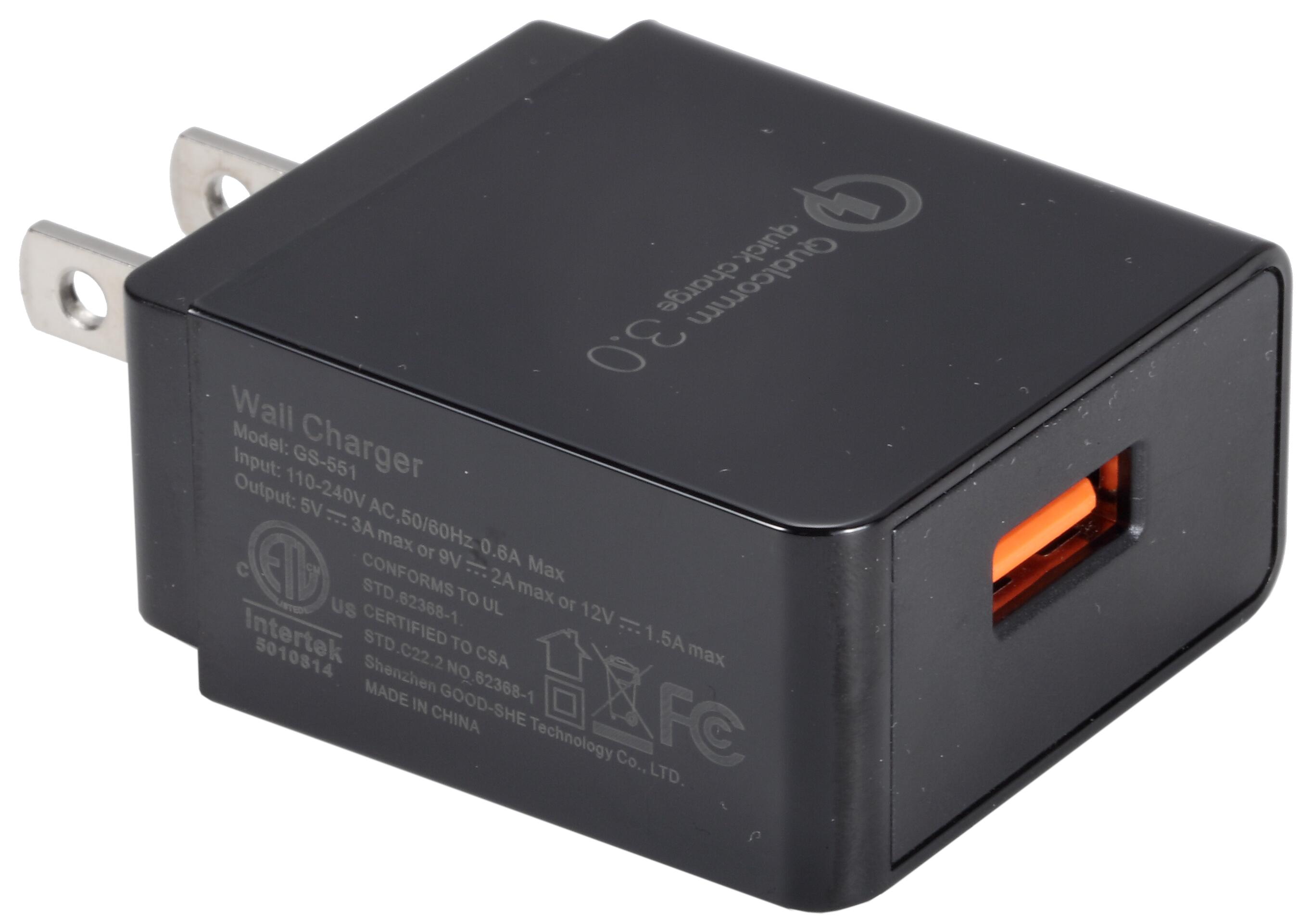 QC3 0 charger fast charger phone common Android USB fast flash USB extension line