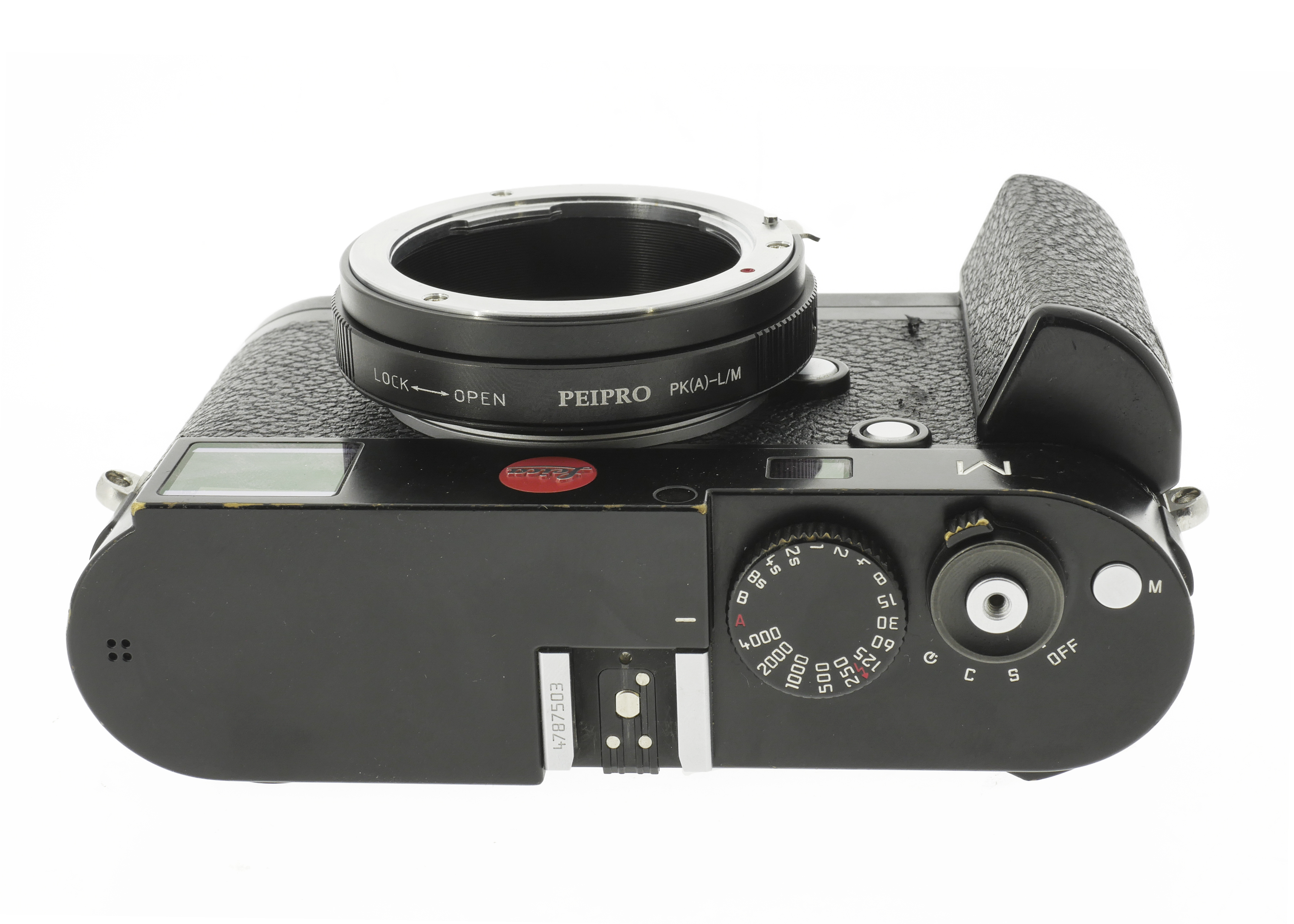 PEIPRO PK - M Bende Lens to Leica M240 m10P MP Connection ring dimmable ring