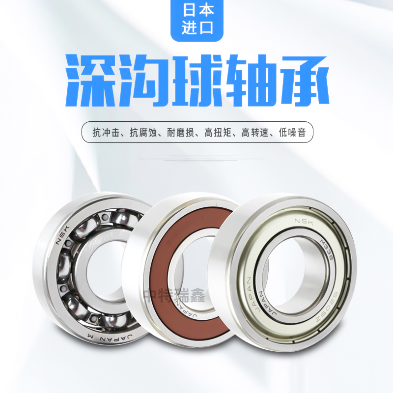 NSK deep groove ball bearing 6200 6201 6201 6203 6203 6204 6205 6206 6207 ZZ DDU