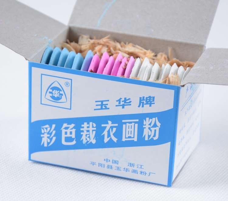 Yuhua áo bột màu thương hiệu phấn vẽ tấm cắt phấn phấn tam giác vượt qua Tự làm kim công cụ may và sợi - Công cụ & vật liệu may DIY kim khâu