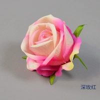 8 см розы [глубокий розовый красный] Стиль кольца