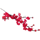 Классические танцы выходят из -за сжигания своих китайских симуляционных слив, персика сливы, розовые дети исполняют танцевальные реквизиты