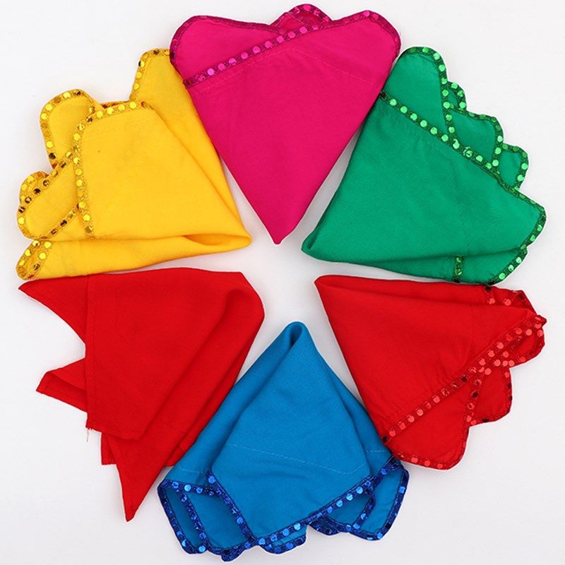 Anhui Hua drum lamp dance handkerchief flower northeast Yangko duo turned eight-corner dance exam special performance props