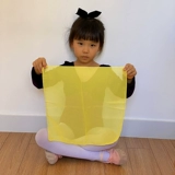 舞蹈丝巾 У детского тестового шарфа в детской платформе есть девушка, исполнившая реквизит Jiazhou Yangge