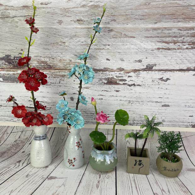 Vegetable Pint Flower And Grass Hem Tray Tinged Body Decoration Creative Dry Ice Flower Hotel Table Dotted with Banquet Seats Parquet, Japan-ROK cuisine