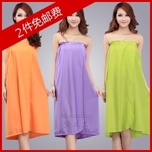 Free postage beauty salon special bath skirt, bathrobe, soft yukata, bathing suit, tube top, sweaty steaming suit, cotton women's guest clothes