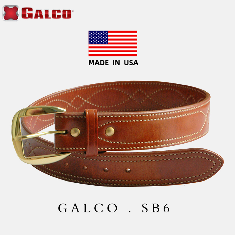 American origin Galco SB6 military fan tactical belt male handmade head belt SEALS royal