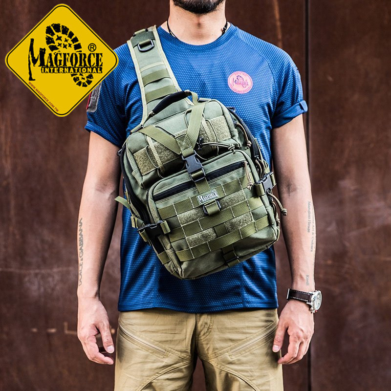 Taiwan-made Maghors Magforce Taima large hamburger chest bag diagonal 0423 shoulder backpack