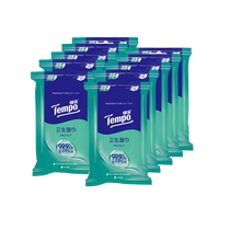 Tempo Debao Wet Wipes Cleaning and Disinfecting Wipes 12 pieces 10 pack portable sanitary sterilizing wet wipes