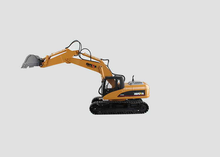 Máy xúc đồ chơi điện không dây điều khiển từ xa xe móc máy trẻ em đồ chơi cậu bé điều khiển từ xa xe kỹ thuật máy xúc đồ chơi điều khiển bằng tay