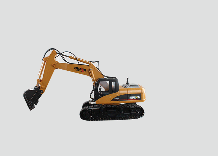 Máy xúc đồ chơi điện không dây điều khiển từ xa xe móc máy trẻ em đồ chơi cậu bé điều khiển từ xa xe kỹ thuật máy xúc đồ chơi điều khiển bằng tay
