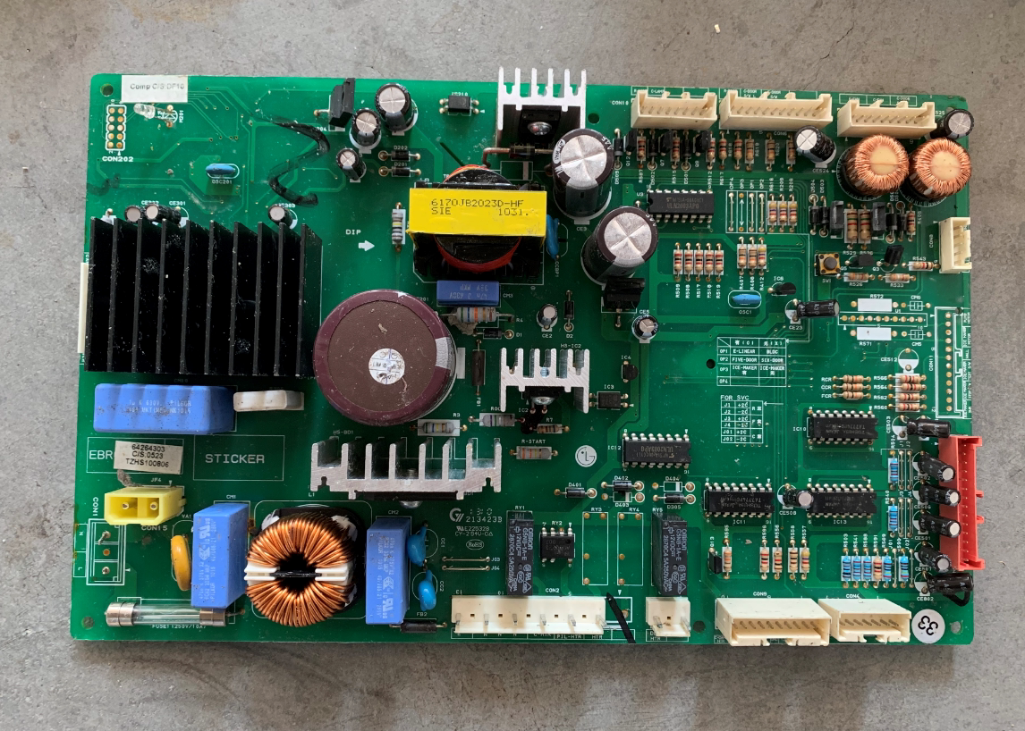 Refrigerator BCD-374WAK GR-K37YFSL computer board motherboard EBR64264303 display board