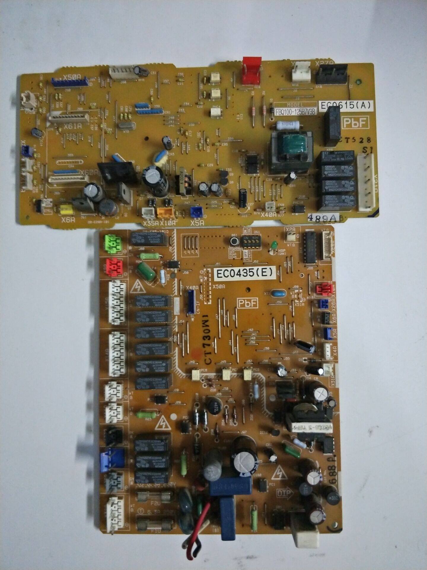 Big gold air conditioning internal and external machine computer motherboard EC0615A RY125EQAY3C EC0435 (E) (F) (D)