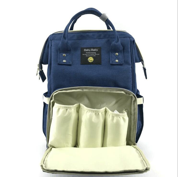 Mommy Shoulder Bag Multifunction Large Capacity Double Shoulder Bag Moms Travel Mother & Baby Bag Pregnant pregnant with light to be covered travel bag