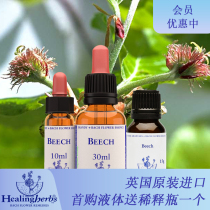 山毛榉Bach贝曲巴赫花精喉部 挑剔感总想纠正别人的细节原液 颗粒