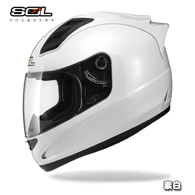 China Taiwan SOL locomotive locomotive safety helmet full cover type men's and women's winter warm running helmet full helmet 68S 69S plain color