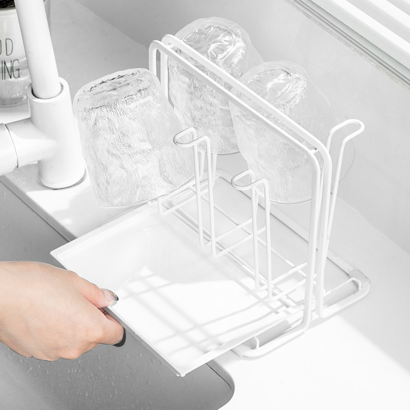 Japan ASVEL inverts asphalt cup frame with tray household glass glass hanging frame dust resistant pour