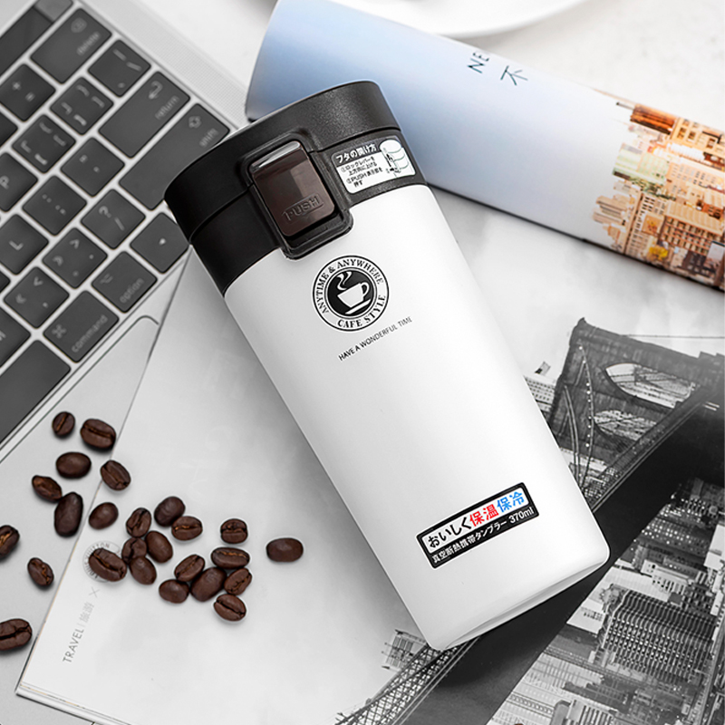 Japan ASVEL Coffee accompanying insulated cup portable vacuum stainless steel male vehicle water glass lovers' cups