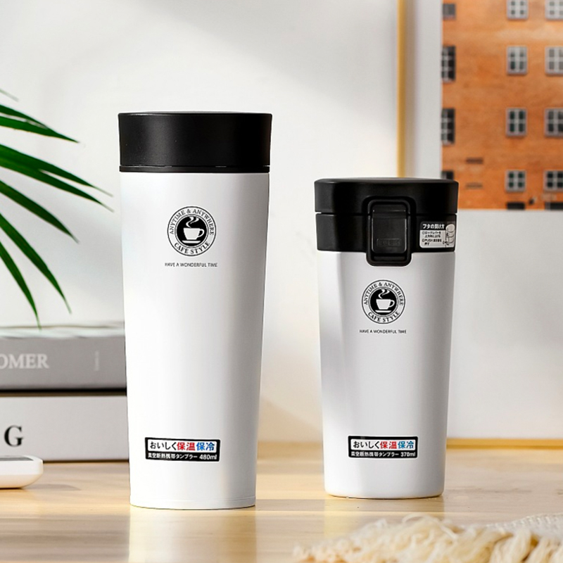 asvel Japan coffee cup slingshot insulated cup portable accompanying cup male and female water glass stainless steel minima food grade