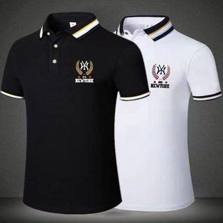 Men's lapel polo shirt men's t-shirt