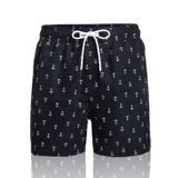 Дорожные быстросохнущие пляжные черные штаны, аквапарк, шорты, свободный крой